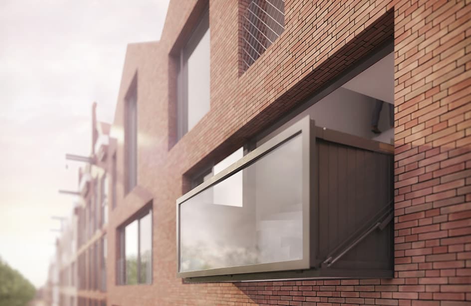 The Window that Transforms into a Balcony