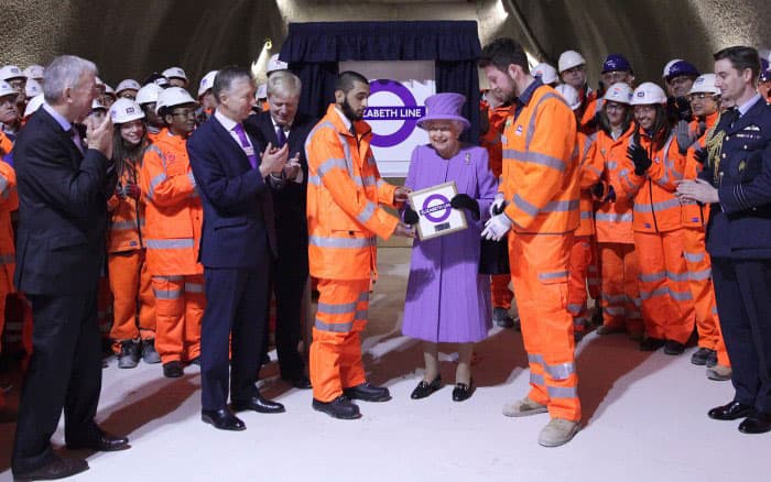 The elizabeth line is on the right track