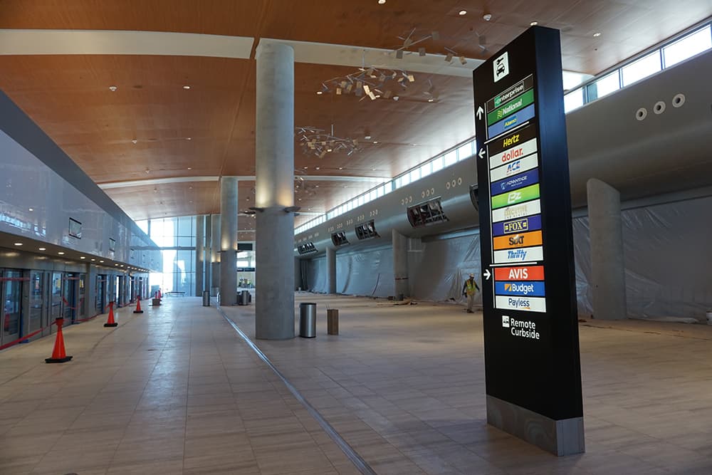 Tampa airport completes first phase of major expansion